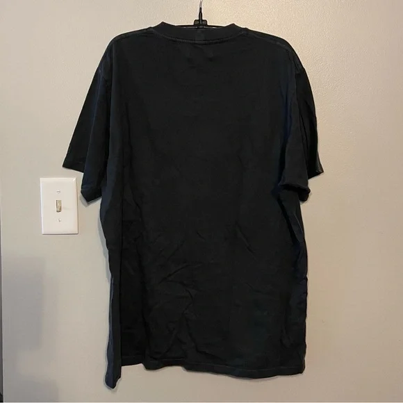 Anine Bing Black Graphic Short Sleeve Tee - Picture 3 of 6